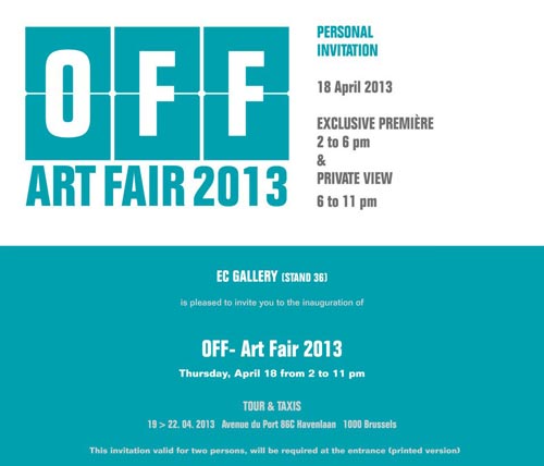OFF ART FAIR 2013